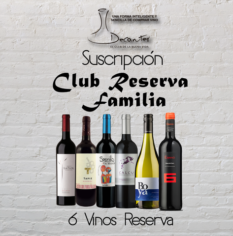 Club Reserva Familia: 6 vinos Reserva